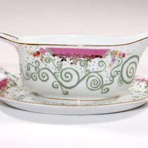 Sauciere pink-grün