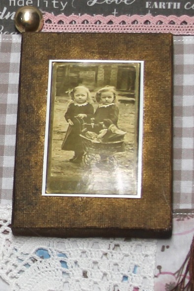 Stoffcollage Kinder III – Bild 2